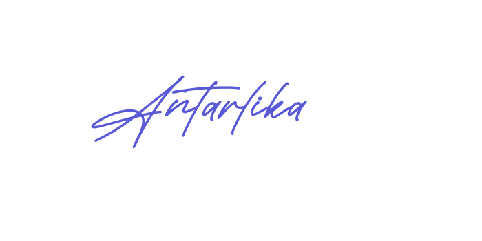 Antarlika Font