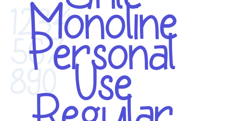 Ante Monoline Personal Use Regular-font-download