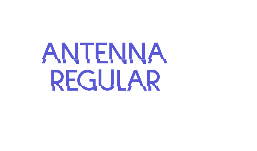 Antenna Regular Font Download