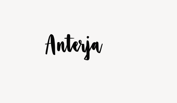 Anterja Font