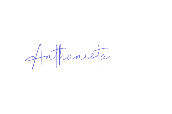 Anthanista Font