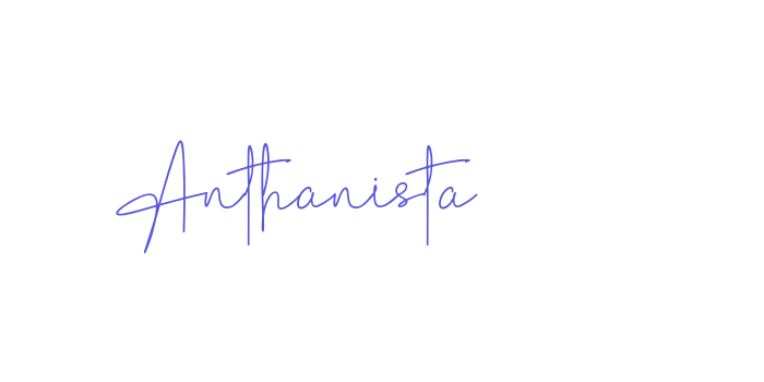 Anthanista Font Download