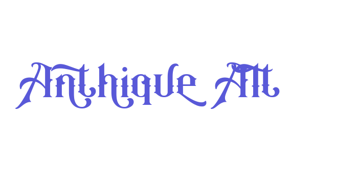 Anthique Alt Font Download