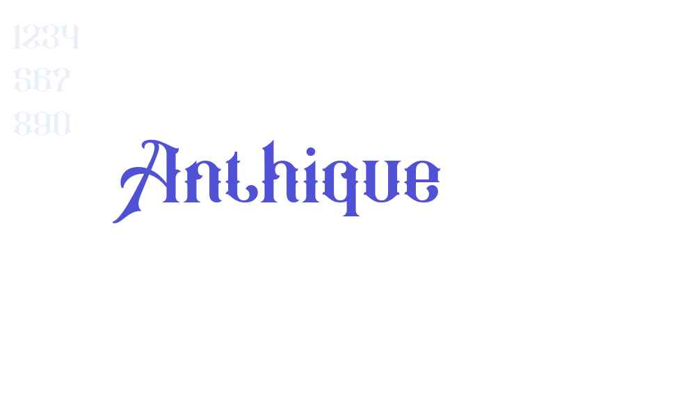 Anthique-font-download