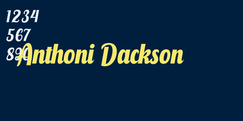 Anthoni Dackson