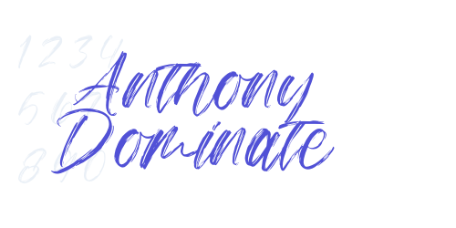 Anthony Dominate-font-download