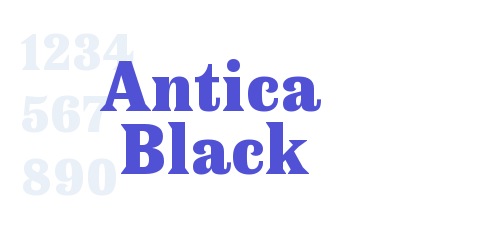 Antica Black-font-download