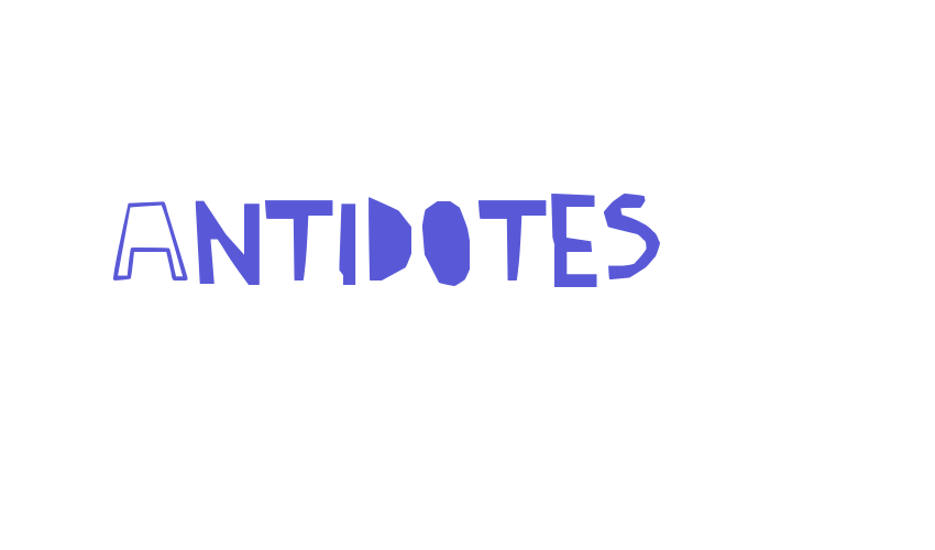 Antidotes Font