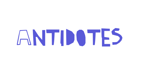 Antidotes Font Download