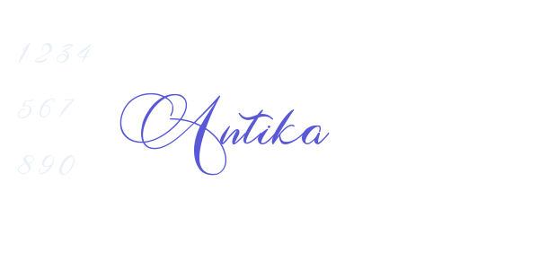 Antika font free