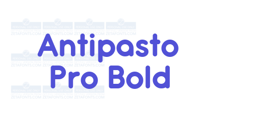 Antipasto Pro Bold-font-download