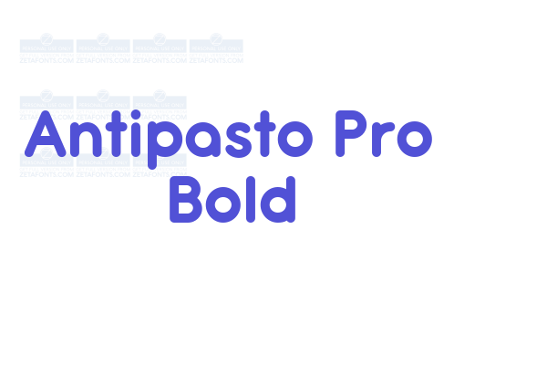 Antipasto Pro Bold