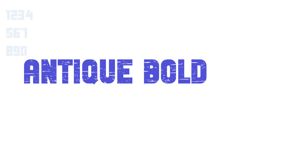 Antique Bold-font-download