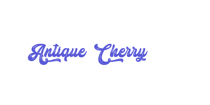 Antique Cherry Font Download