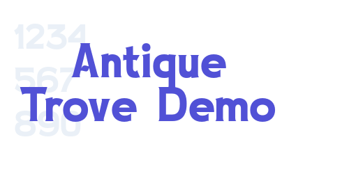 Antique Trove Demo-font-download