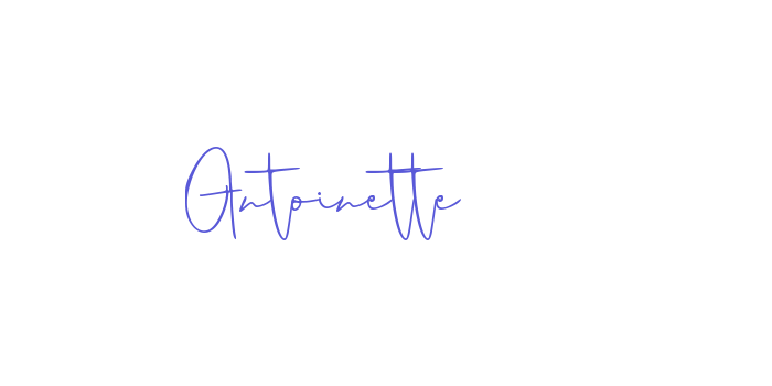 Antoinette Font Download