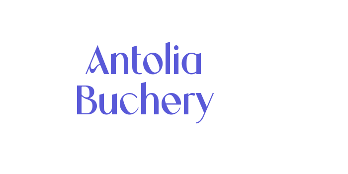 Antolia Buchery Font Download