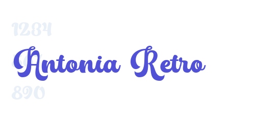 Antonia Retro-font-download