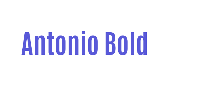 Antonio Bold Font Download