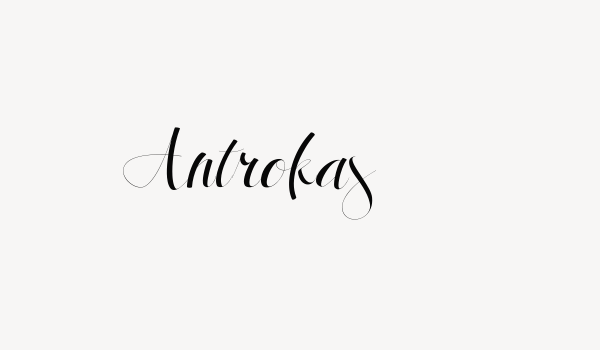 Antrokas Font