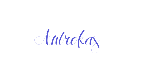 Antrokas Font Download