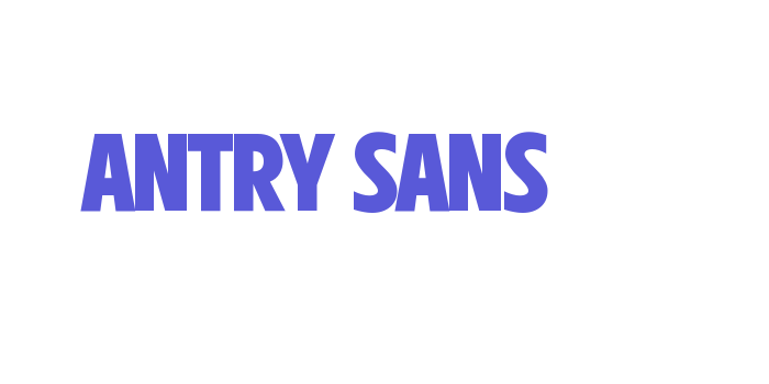 Antry Sans Font