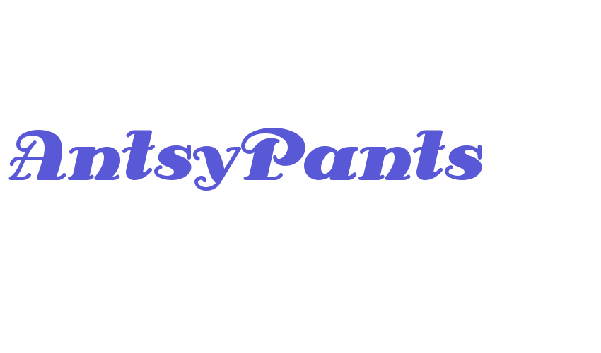 AntsyPants Font Download