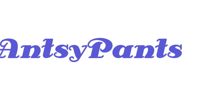 AntsyPants Font Download