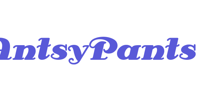 AntsyPants Font