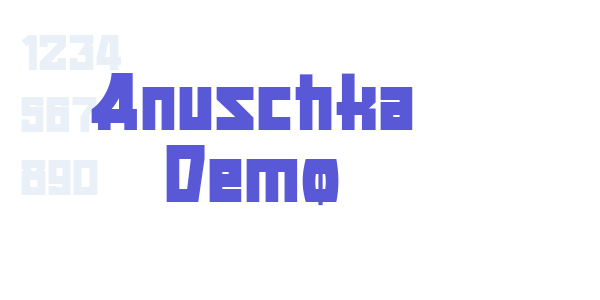 Anuschka Demo font free