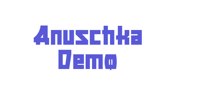 Anuschka Demo Font Download