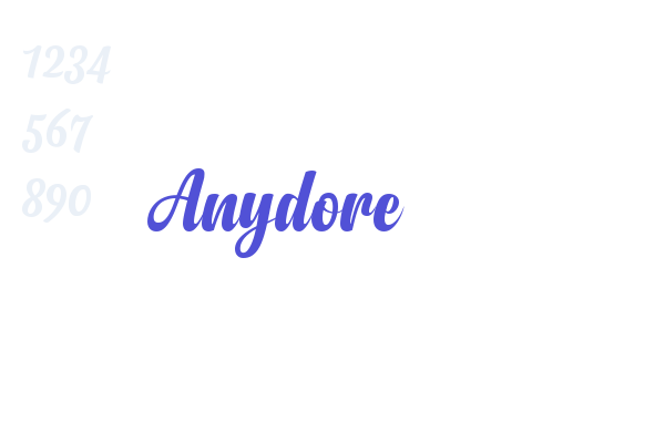 Anydore Font Download