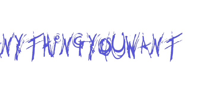 Anythingyouwant Font Download