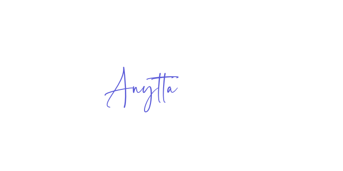 Anytta Font Download