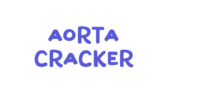 Aorta Cracker Font Download