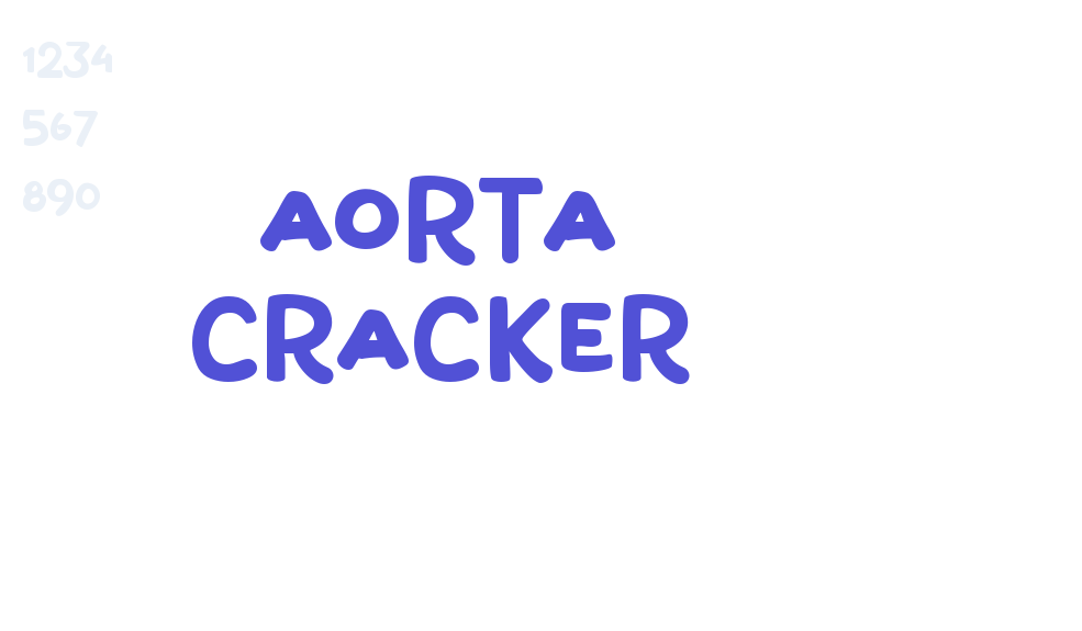 Aorta Cracker-font-download