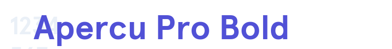 Apercu Pro Bold