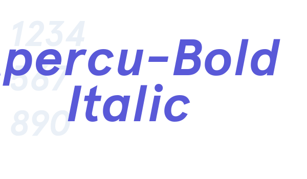 Apercu-Bold Italic font free