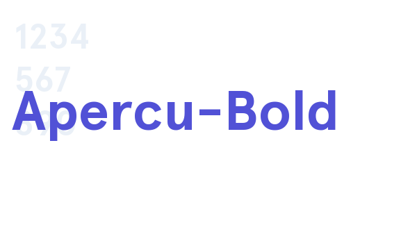 Apercu-Bold font download