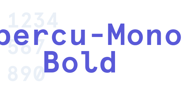 Apercu-Mono Bold font free