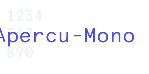 Apercu-Mono-font-download