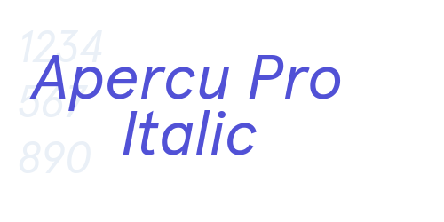 Apercu Pro Italic-font-download