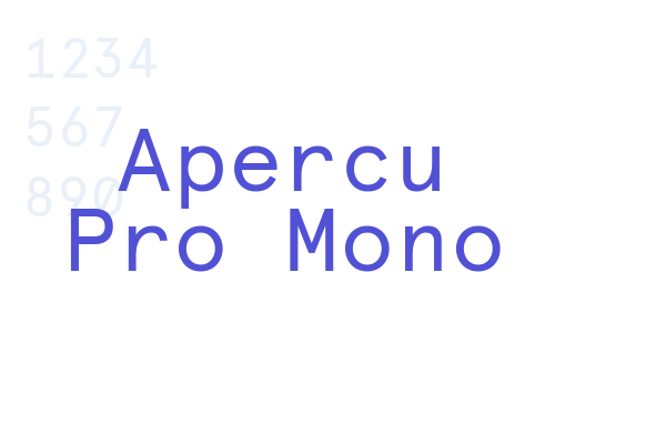 Apercu Pro Mono