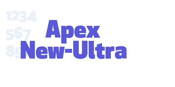 Apex New-Ultra font free