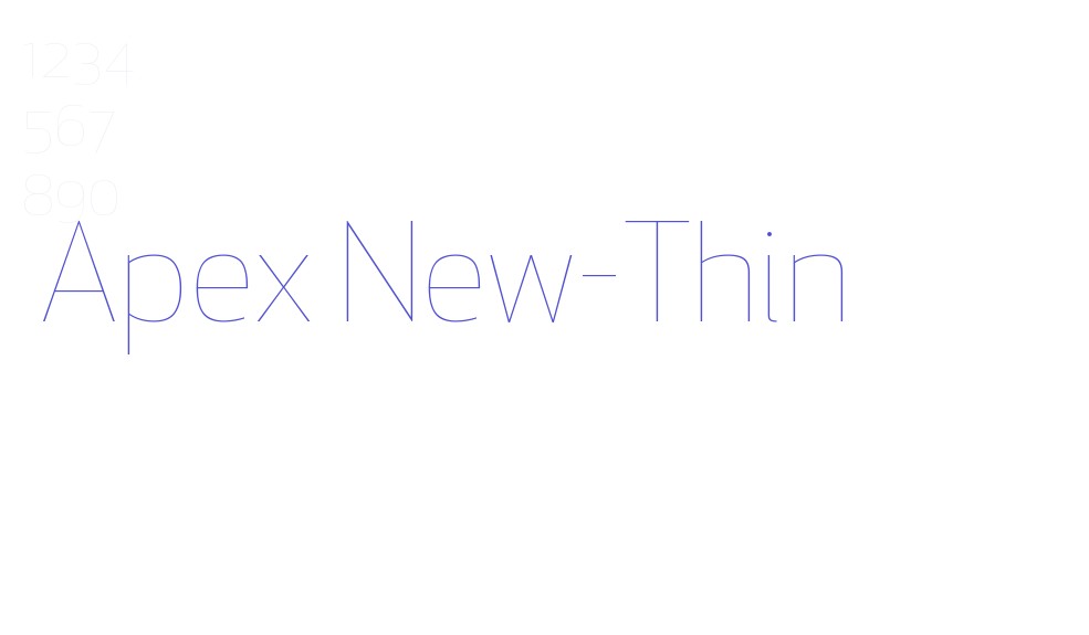 Apex New-Thin-font-download