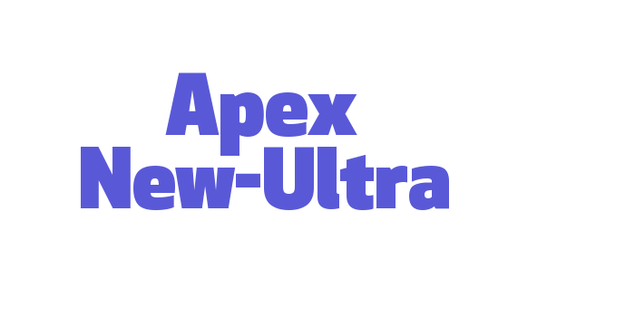 Apex New-Ultra Font Download