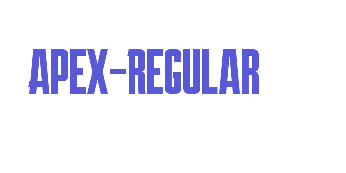 Apex-Regular Font Download