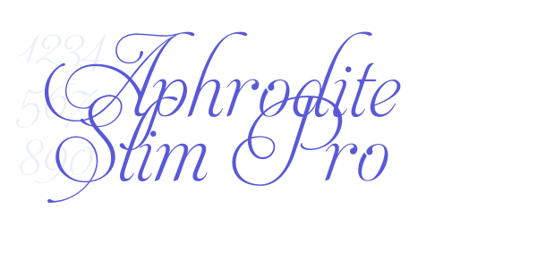 Aphrodite Slim Pro font free