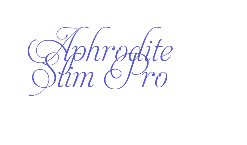 Aphrodite Slim Pro Font Download