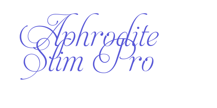 Aphrodite Slim Pro Font Download